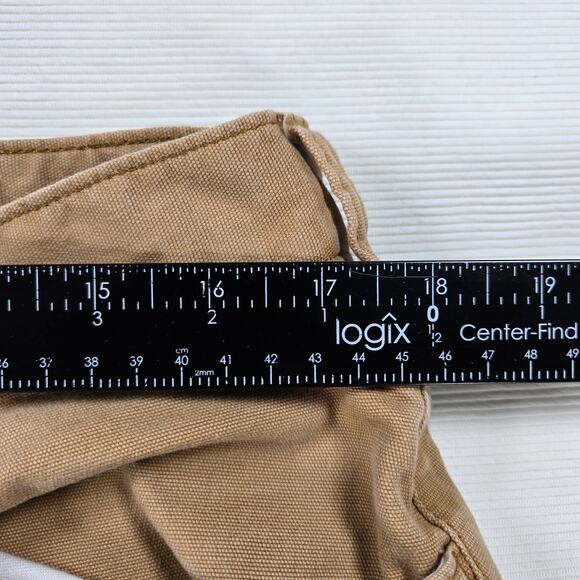 Carhartt 5 Pocket Relaxed Fit Rugged Flex Canvas Pants in Hickory Size 36 - Picture 5 of 9